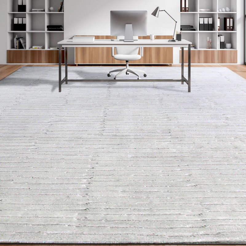 Wool Area Rug, Rectangle 8' x 10'
