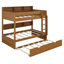 Bunk Bed , Trundle Bed Included-1956493409-1956493411
