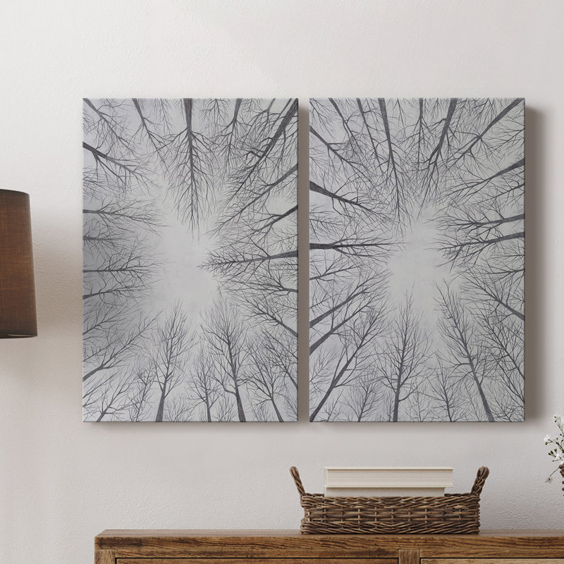 Deciduous Canopy I-Premium Gallery Wrapped Canvas -Ready to Hang