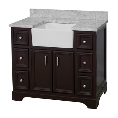 Ensemble de meuble-lavabo simple 42 po Emiliano