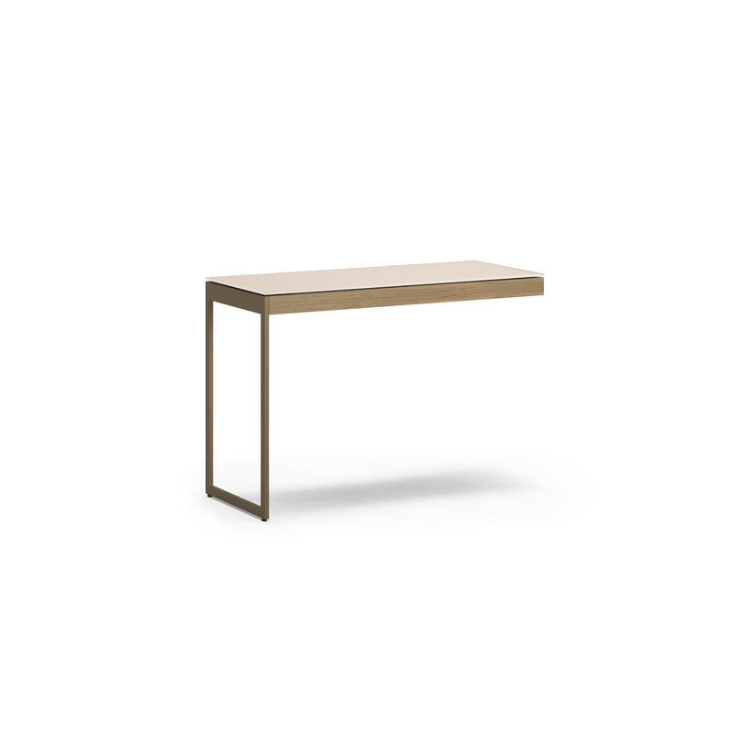 Retour de bureau Sequel Studio - 6612, Noyer néo / bronze