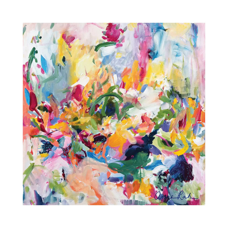 In The Springtime by Amira Rahim - Wrapped Canvas Gallery-Wrapped Canvas Giclée, 66.04 cm H x 66.04 cm W x 1.91 cm D