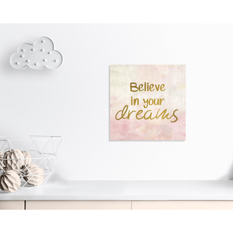 Rêves de licorne 2, H 24 po x l 24 po x P 1,5 po, Toile