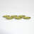 Maddie Dentelle Green Ceramic Scalloped Edge Round Tray