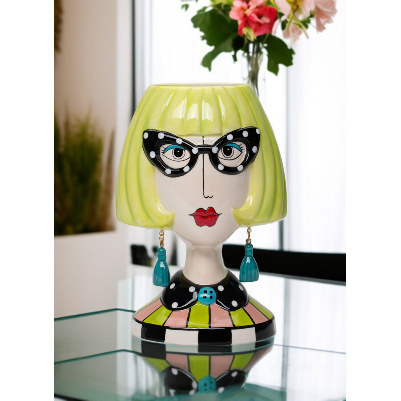 Grimulf Ceramic / Porcelain Table Vase