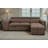 Huratio 102.7'' L Shape Sectional Sleeper Sofa 2 in 1 Convertible Sectional Sofa with Pull Out Bed, Storage Chaise And 2 Stools-1935590720