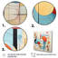 Colourful Mid Century Dynamic Duality I - Mid-Century Wall Decor-1018651647-1018651616