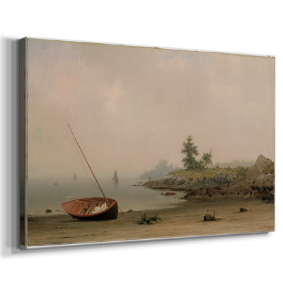 The Stranded Boat-Martin Johnson Heade-Gallery Wrapped Canvas-1863