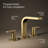 ParallelWidespread Bathroom Faucet, 3-Hole Two Lever Handle Bathroom Sink Faucet-123136706-90573833