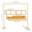 Décorations en fer 90,48 po * 90,48 po-93659695