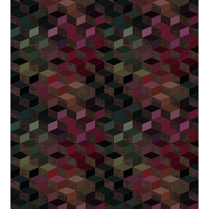 Jewel Modern Metallic Wallpaper Roll, Autumn