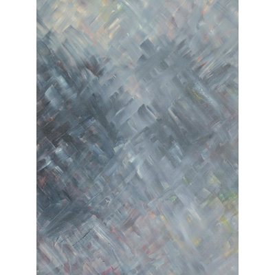 Artistic GC_TRE8014 Slate 5 Ft. 3 In. X 7 Ft. 3 In. Area Rug