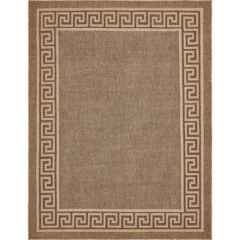 Tapis d'extérieur couleur véranda Tweed, Rectangle 8 p x 11 pi 4 po