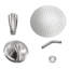 High-Pressure Rainfall Shower System, Tub Faucet Set