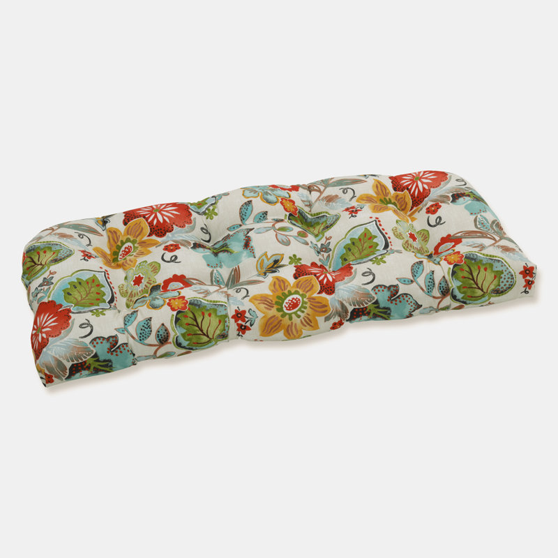 Coussin de banc d'intérieur / extérieur en osier Osian