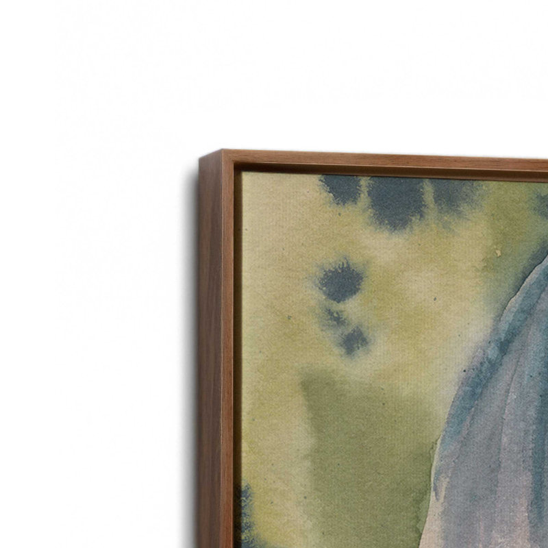«Beneath the Wildflowers I» par Grace Popp, reproduction d'art sur toile, H 18 po x l 12 po, Brun