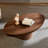 MDF Oval Coffee Table-1600100794