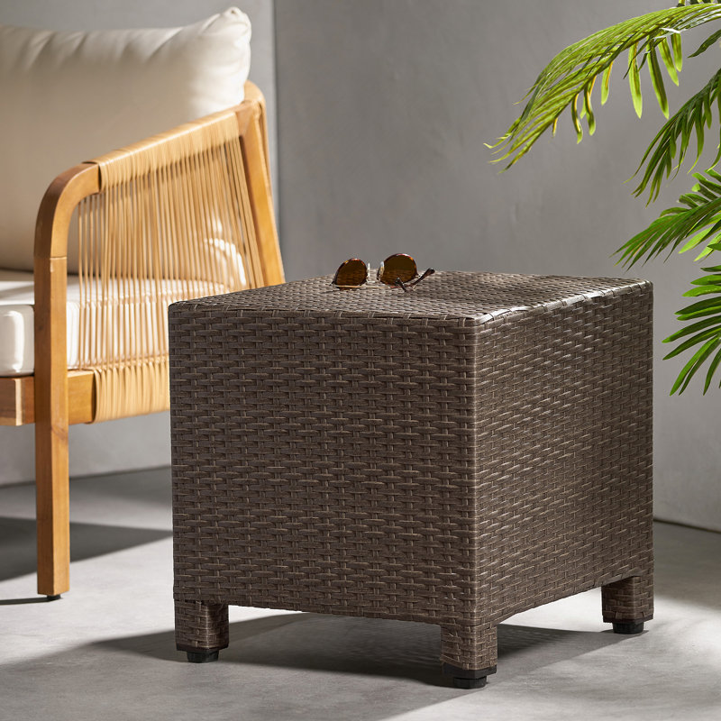 PUERTA ACCENT TABLE, Brown