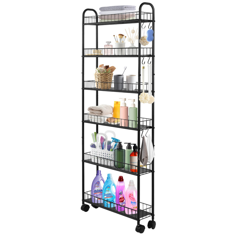 6 Tier Slim Storage Cart