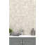 Carreaux de sol et muraux en mosaïque de céramique mat Zaretta Sterling Grid 30,5 cm x 30,5 cm-37027246