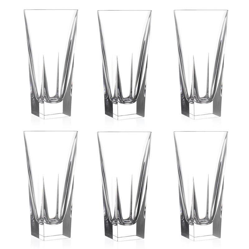Fusion 12 oz. Crystal Drinking Glass Set