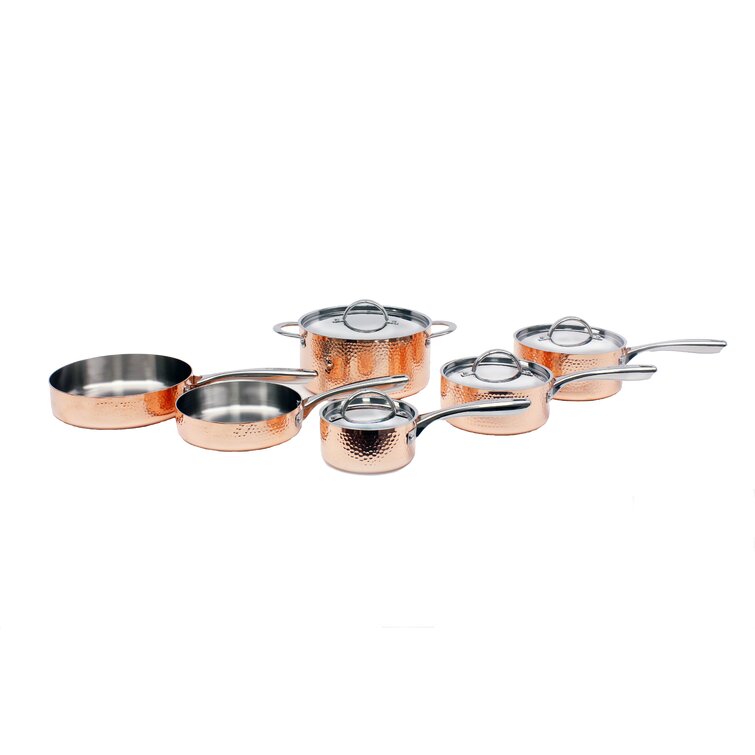 BergHOFF International 10 Piece Copper Cookware Set & Reviews