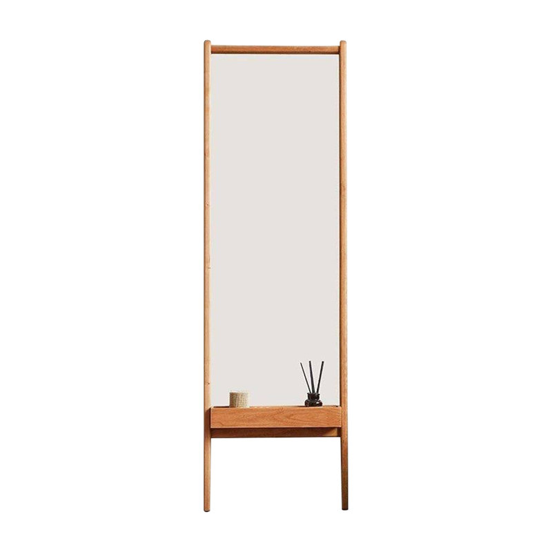 Rectangle Solid + Manufactured Wood Full Length Mirrors