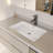 Simple modern style bathroom cabinet