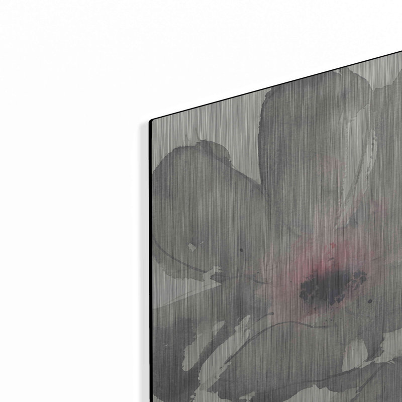 Luxe Gray Art «Gray Blush Cosmos I» par Chris Pas «Gray Blush Cosmos I» par Chris Paschke, H 24 po x l 24 po