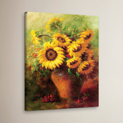 «Sunflowers» - Impression sur toile tendue