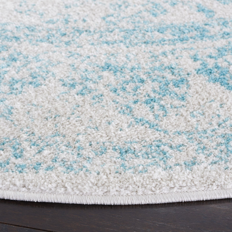 Olius Performance Floral Rug, Round 6'
