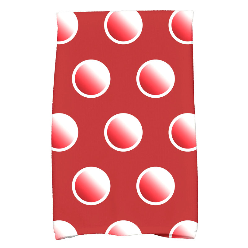 Le torchon Holiday Aisle®, Rouge