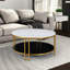 Table basse simple à 2 niveaux