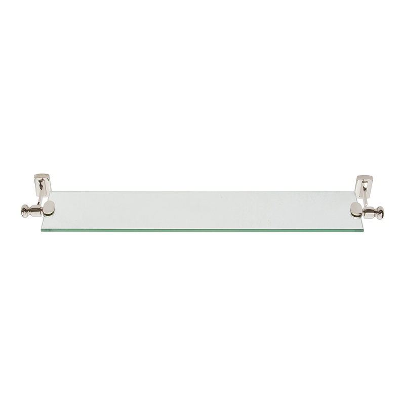 Legacy Wall Shelf, Polished Nickel