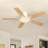 Karlena 52'' Ceiling Fan With Led Lights And Remote Control-1728237030