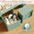 63”W 35.4”H Kids Bookcase with Cozy Reading Nook, Toy Storage Bins & Rolling Drawers - A Toddler Bookshelf That Organizes, Displays, and Inspires Daily Storytime-1450438962