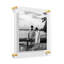 Clear UV-Grade Acrylic Modern Floating Picture Frame - Gold-811439040-912558559
