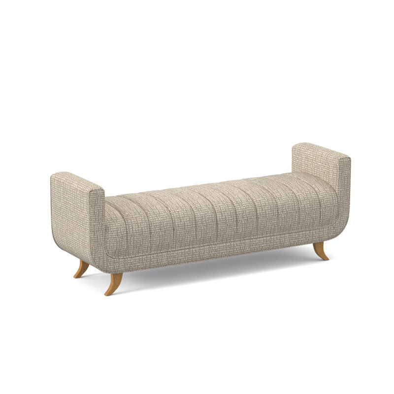 Salon Storage Bench, Amber, Stepping Stones Ivory