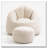 Upholstered Bean Bag Sofa Chair-1997315905