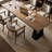 Brown Rectangular Solid Wood desk-108781143