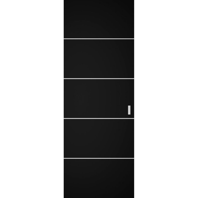 Grange cachée | Planum 0210 | Portes robustes à finition moderne | Ensemble coulissant Magic, 36 po x 80 po