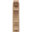 Timberhane cèdre brut imitation bois de lattes Balboa, l 6 po x P 14 po x H 26 po, brun clair apprêté-89127205