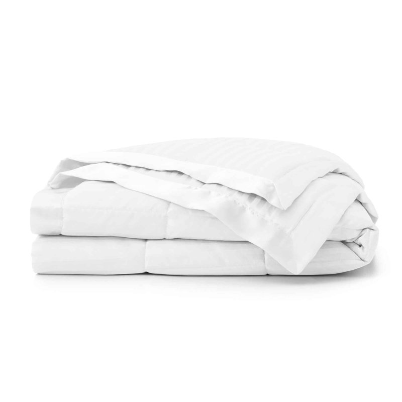 Lightweight duvet with Satin Trim, King, Pink
