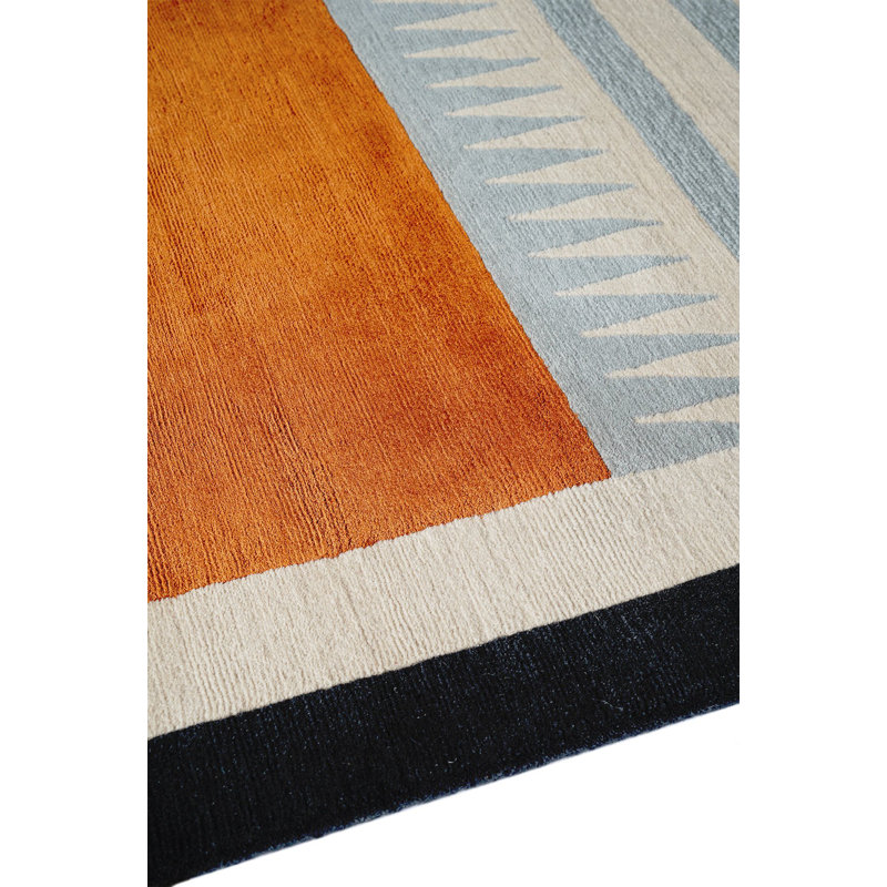 Forma Rust Area Rug, Rectangle 12' x 18'