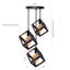 Averie 3 - Light Black Pendant