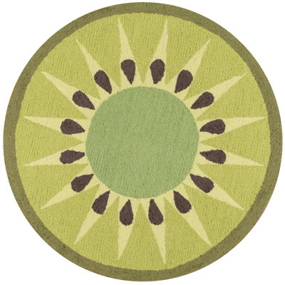 Cucina Floral Synthetic Kitchen Mat