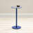 iDesign Round Pedestal Drink Table for Small Spaces