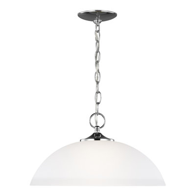 Luminaire suspendu en dome à 1 lumière
