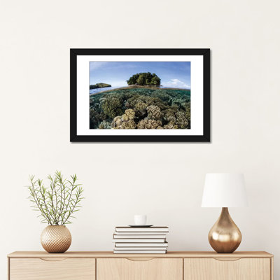« a bon corail en corail dans les îlots de îles salomon iii », reproduction d’impression sur toile