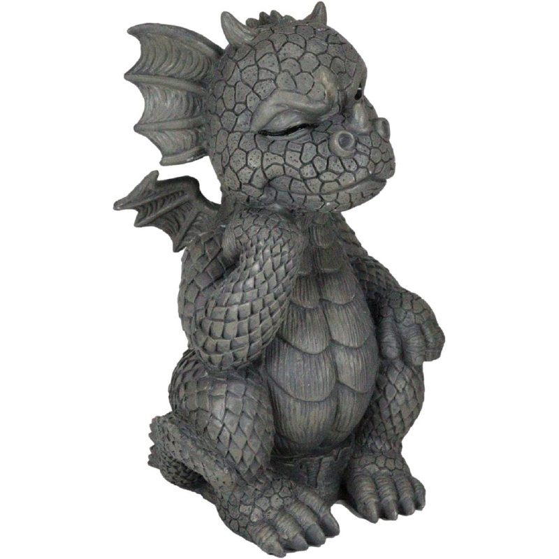 Dragon de jardin penseur Hallei